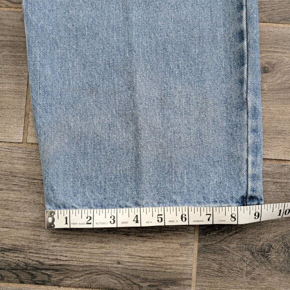 Levi's 569 Loose Straight Fit Jeans Men's Size 42x30 Medium Wash - Picture 10 of 13